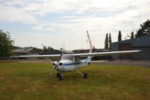 Fox-Alpha parked in front of the Rush Green scrap yard. No unkind comments please.......