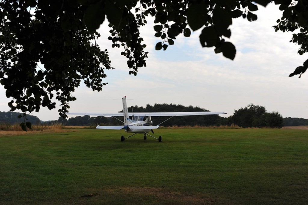 Enjoying the tranquillity of Benington