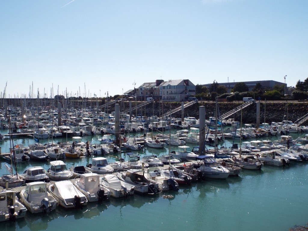 The Ibis and marina Granville.